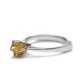 Diamond Claw Ring - Yellow