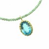 Blue Topaz Pendant