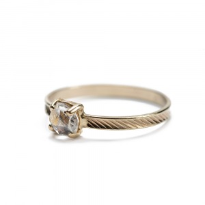 Rough Diamond Temptation Ring
