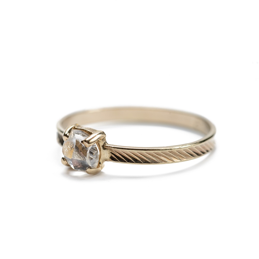 Rough Diamond Temptation Ring
