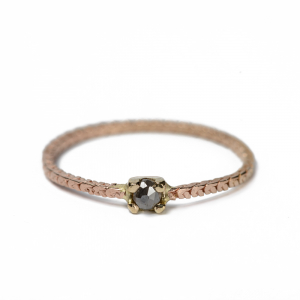 Mini Solitaire "Buenos Días" Keiser Diamond Ring